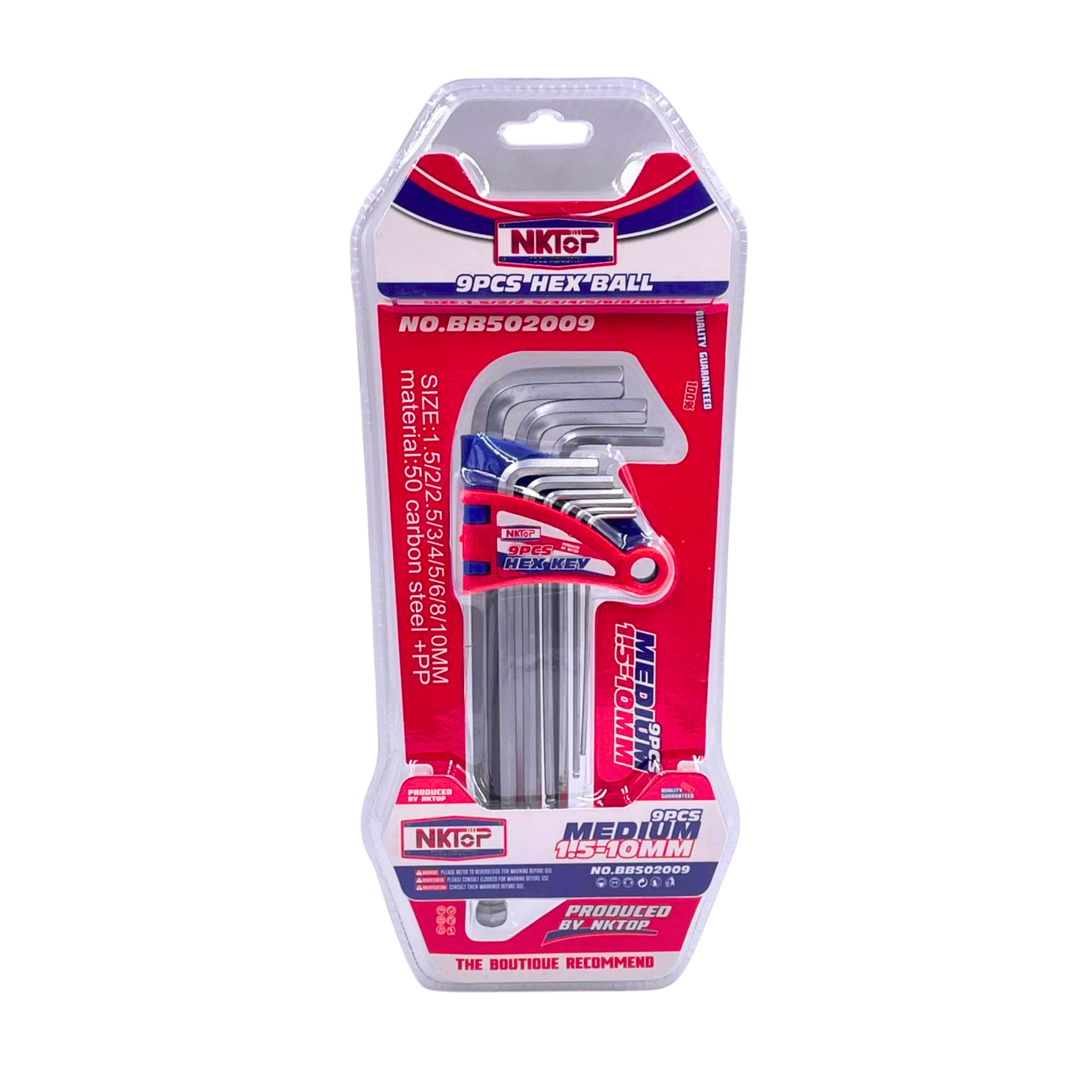 NKTOP_9pcs hex ball M